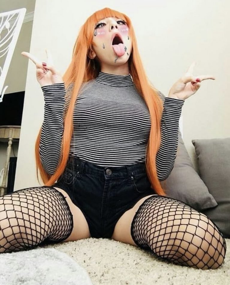 Busty Redhead girl