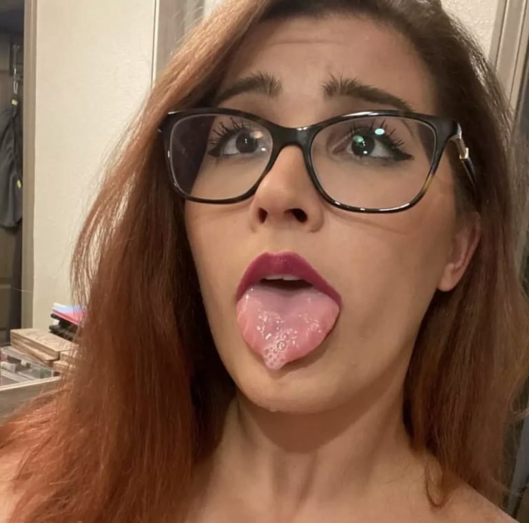 Naughty mom doing ahegao
