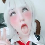 white ahegao
