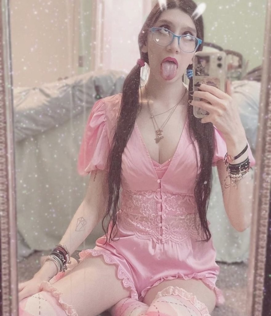 Mirror ahegao face