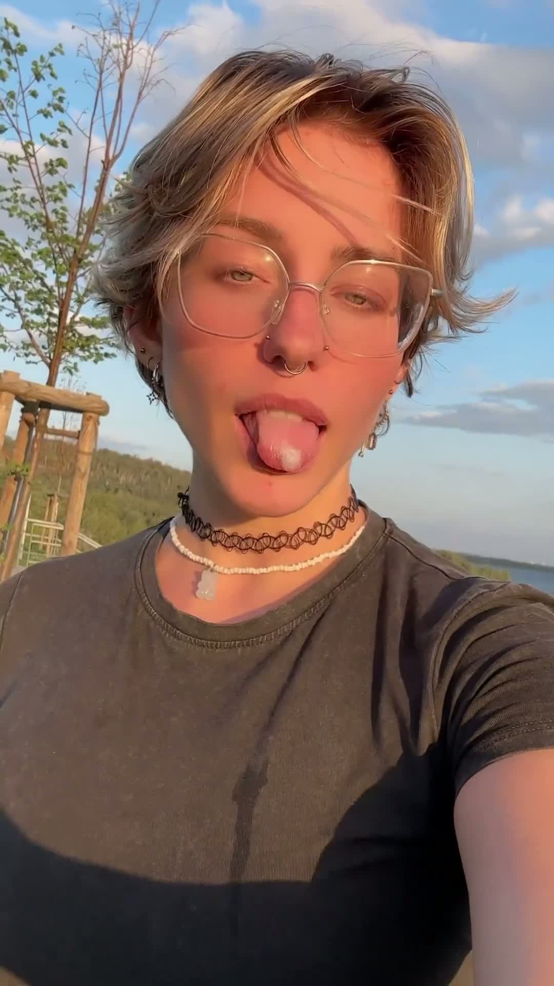 Ahegao Face Outdoor