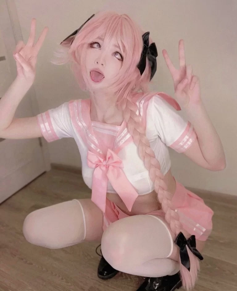 Giggles Behind the Playful Ahegao