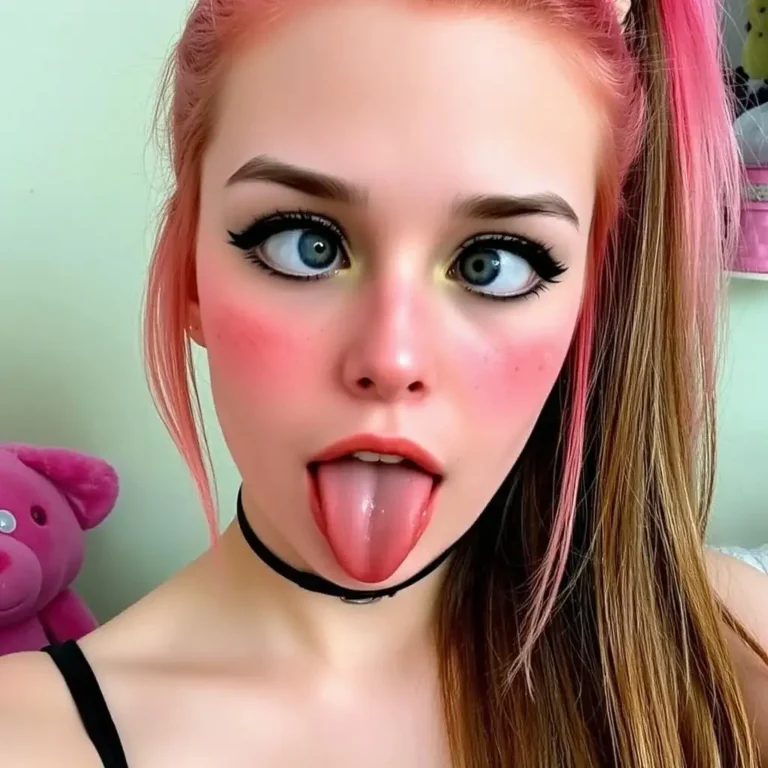 Casual Fun with a Quirky Facial Expression