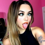 Playful Gesture with Tongue Sticking Out