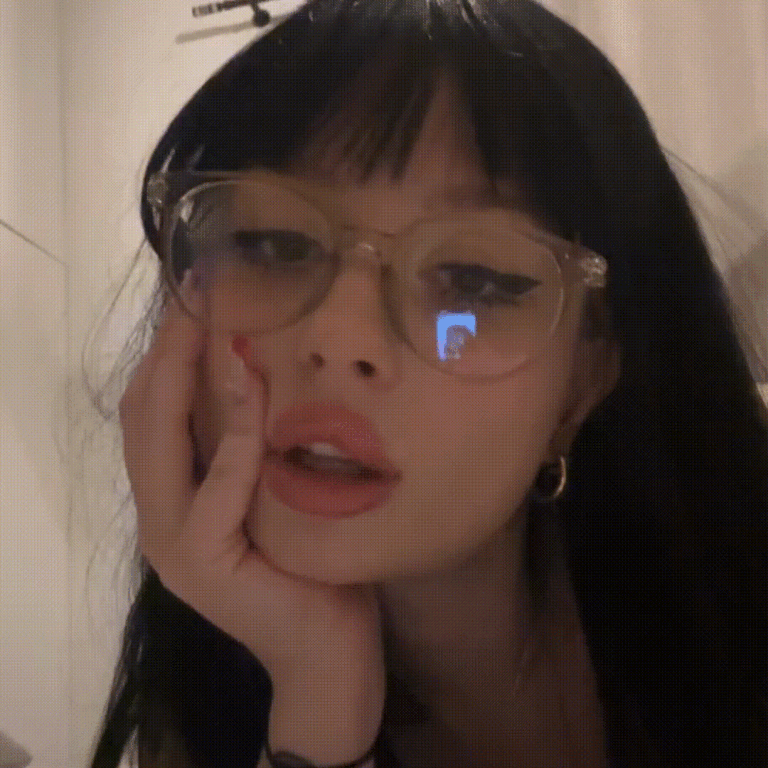 Aleksandra is on fire making ahegao