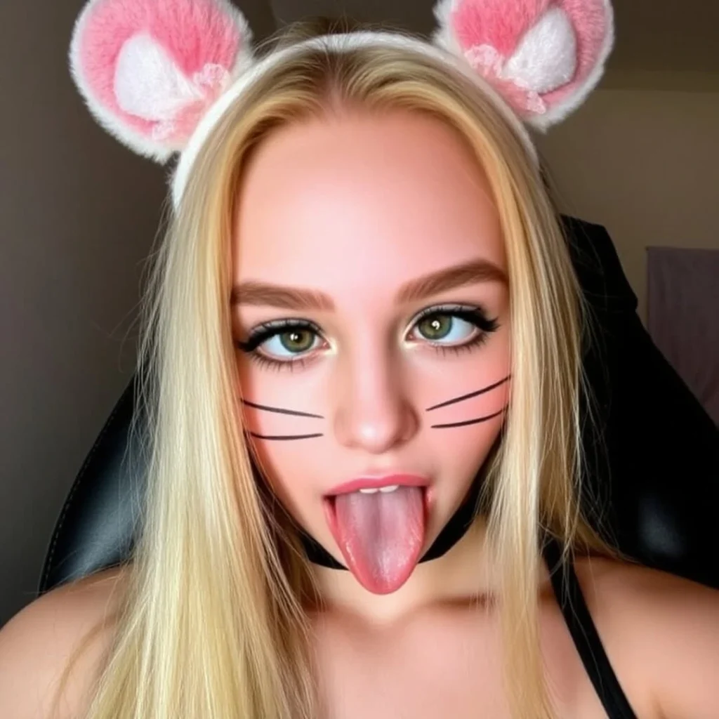 Tongue Out for Sexy Mouse