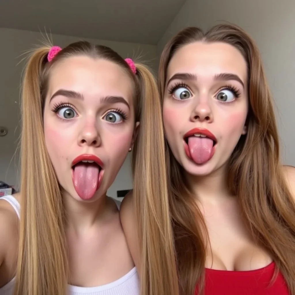 Whimsical Ahegao in Action