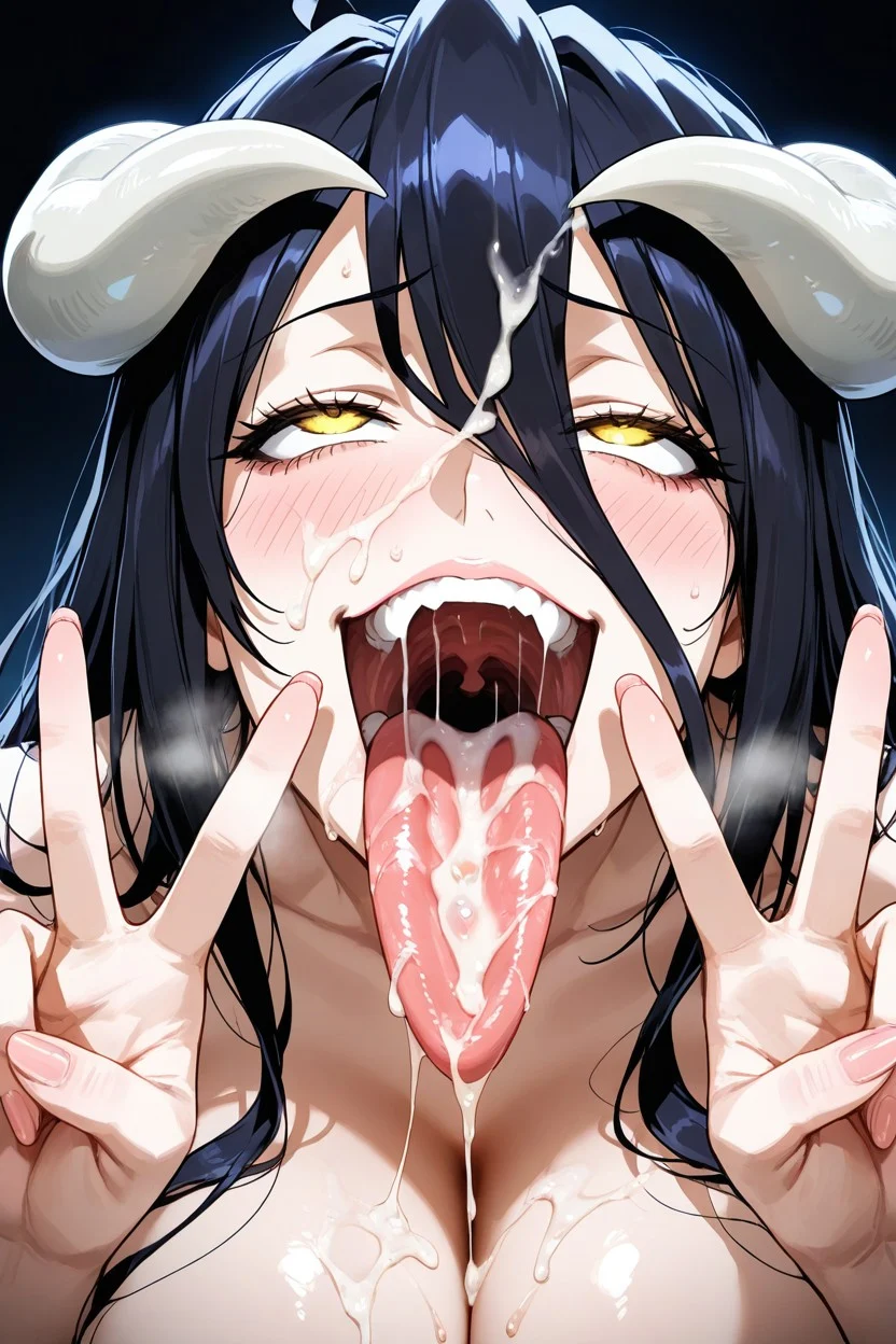 That Ahegao Face Says She’s Cum Obsessed