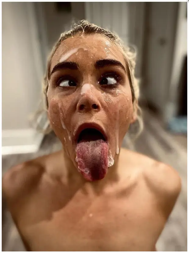 Wild Cum Face